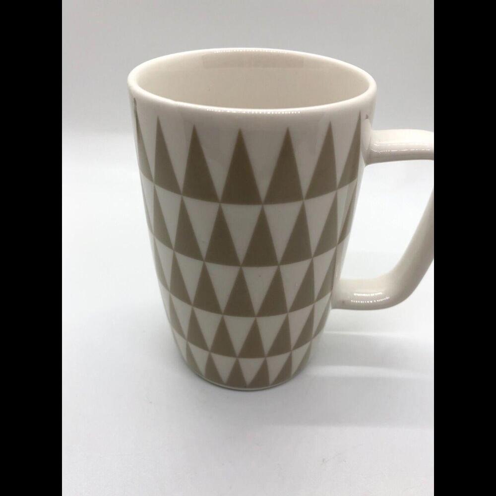 Starbucks Coffee Gray Triangles Holiday Festive